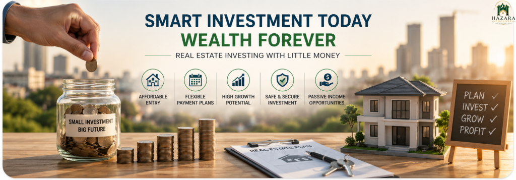 invest in real estate with little money